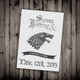 Illustration for article titled emGame of Thrones/em Wedding Invites Promise a Day Theyll Never Forget
